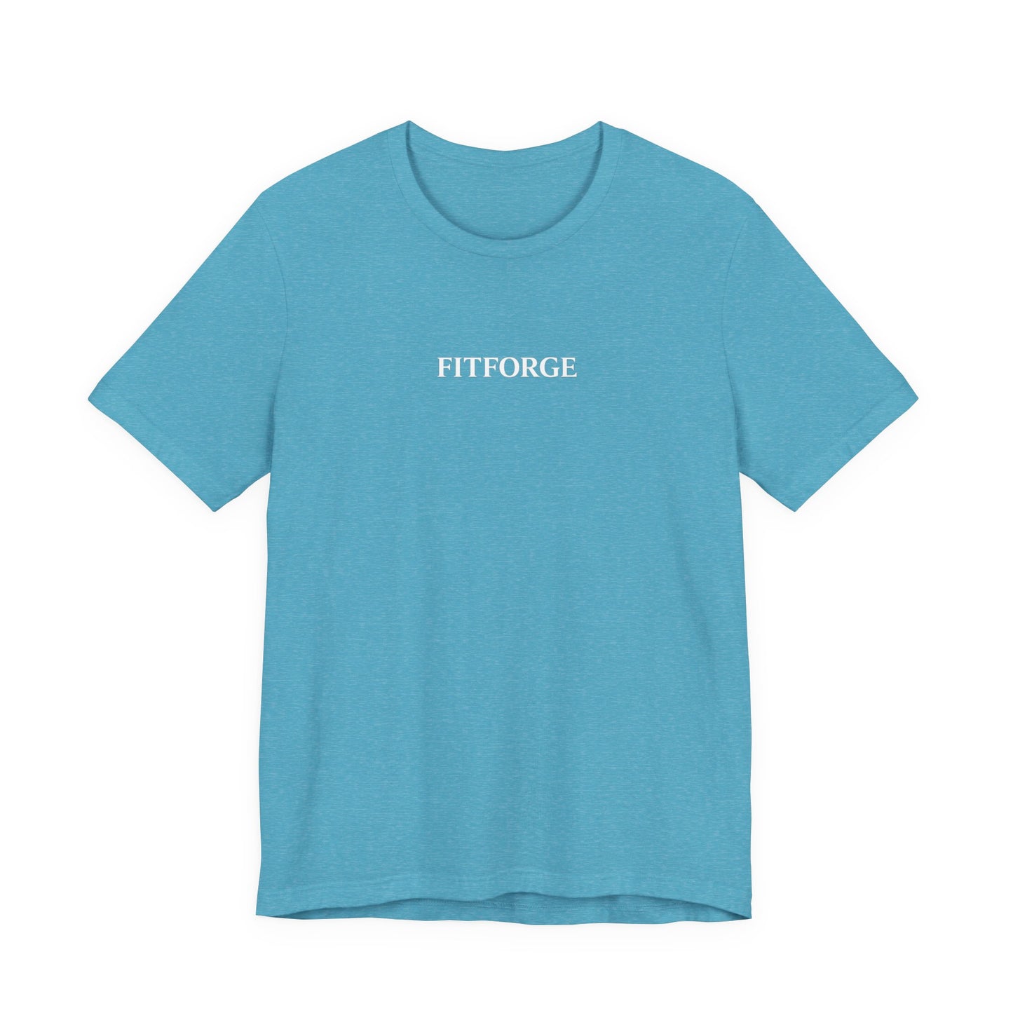 Motivational Tee — "FitForge" Front & "1% Better Everyday" Back