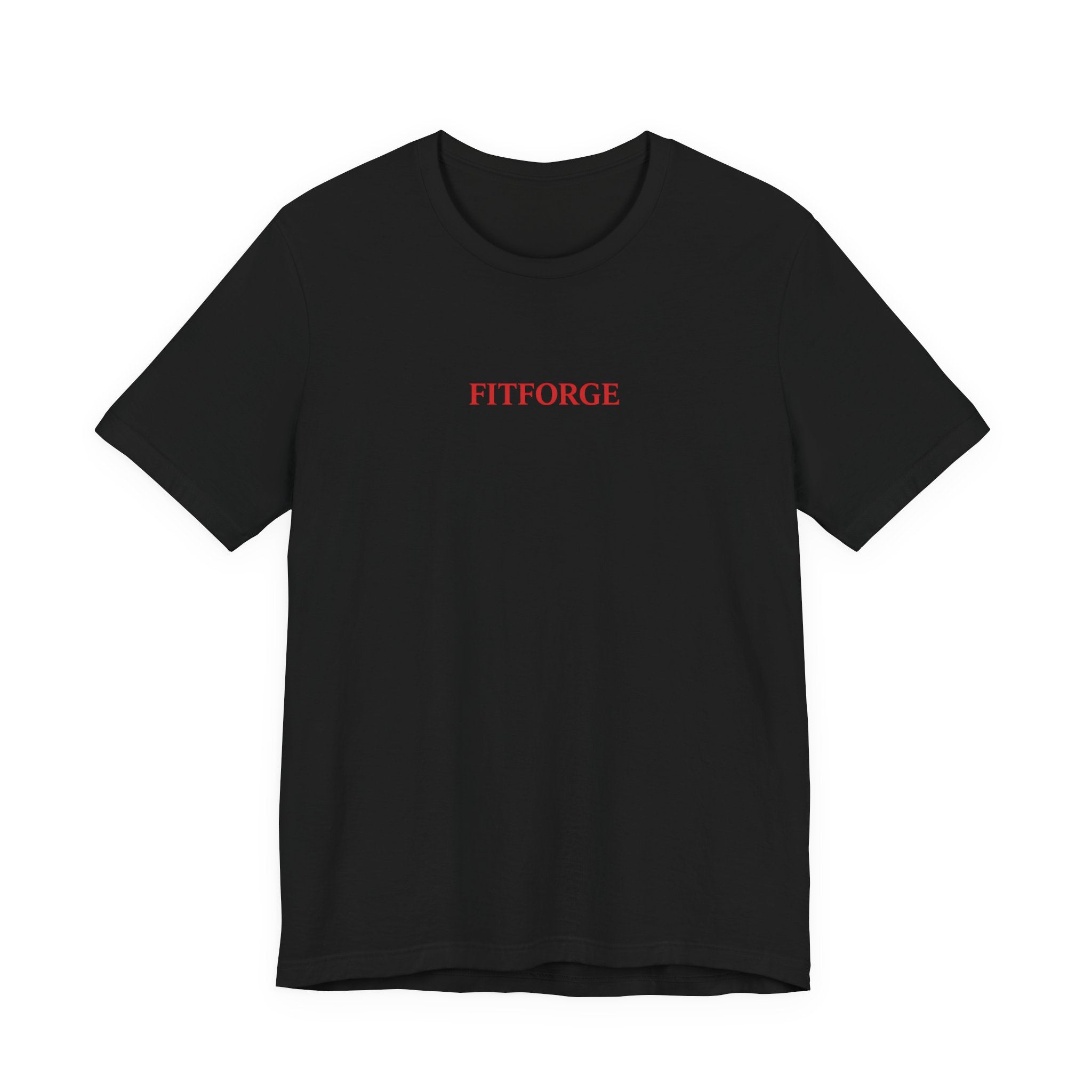 Motivational Tee — "FitForge" Front & "1% Better Everyday" Back