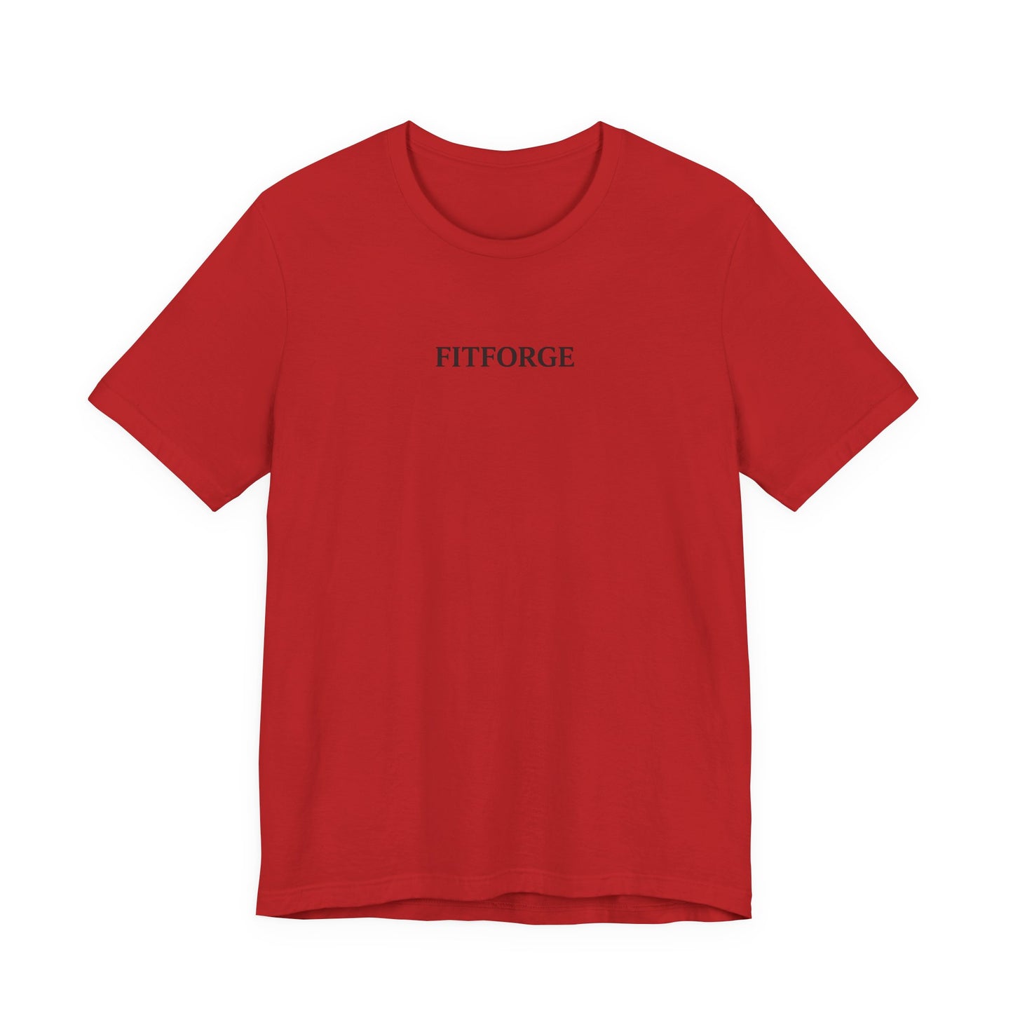 Motivational Tee — "FitForge" Front & "1% Better Everyday" Back