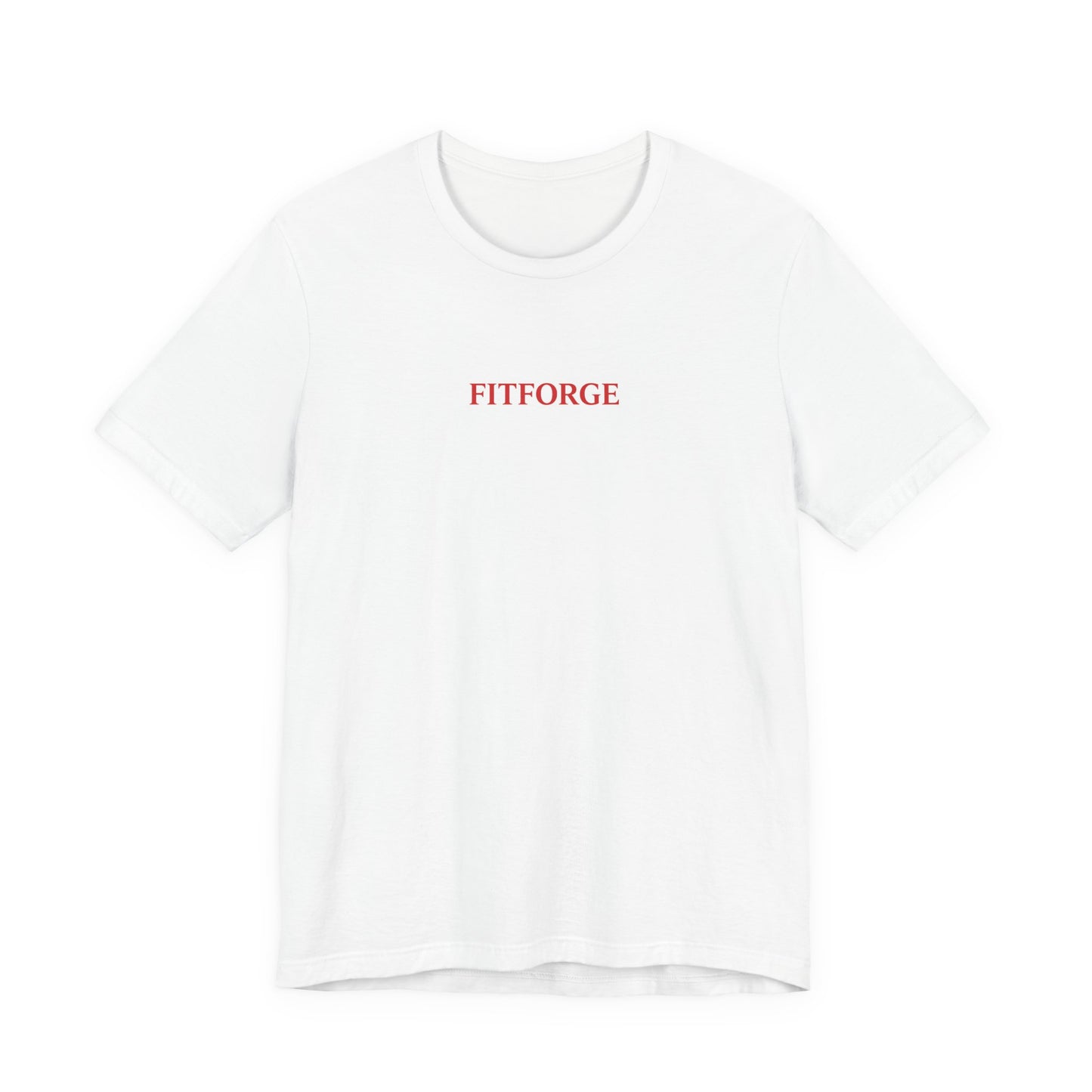 Motivational Tee — "FitForge" Front & "1% Better Everyday" Back