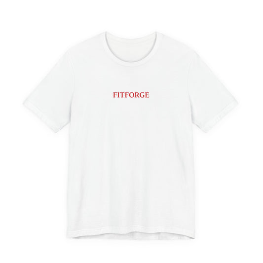 Motivational Tee — "FitForge" Front & "1% Better Everyday" Back